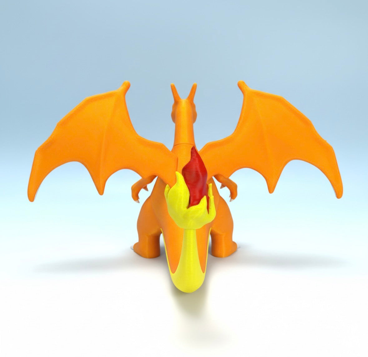 Scultura 3D di Charizard
