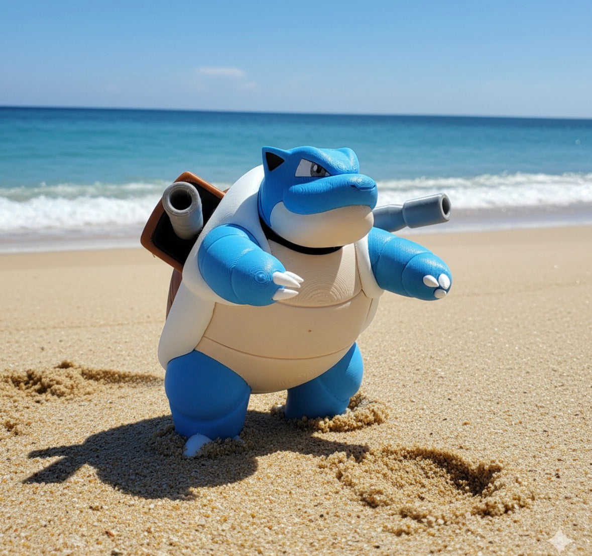 Blastoise: Guardia Costiera in Miniatura