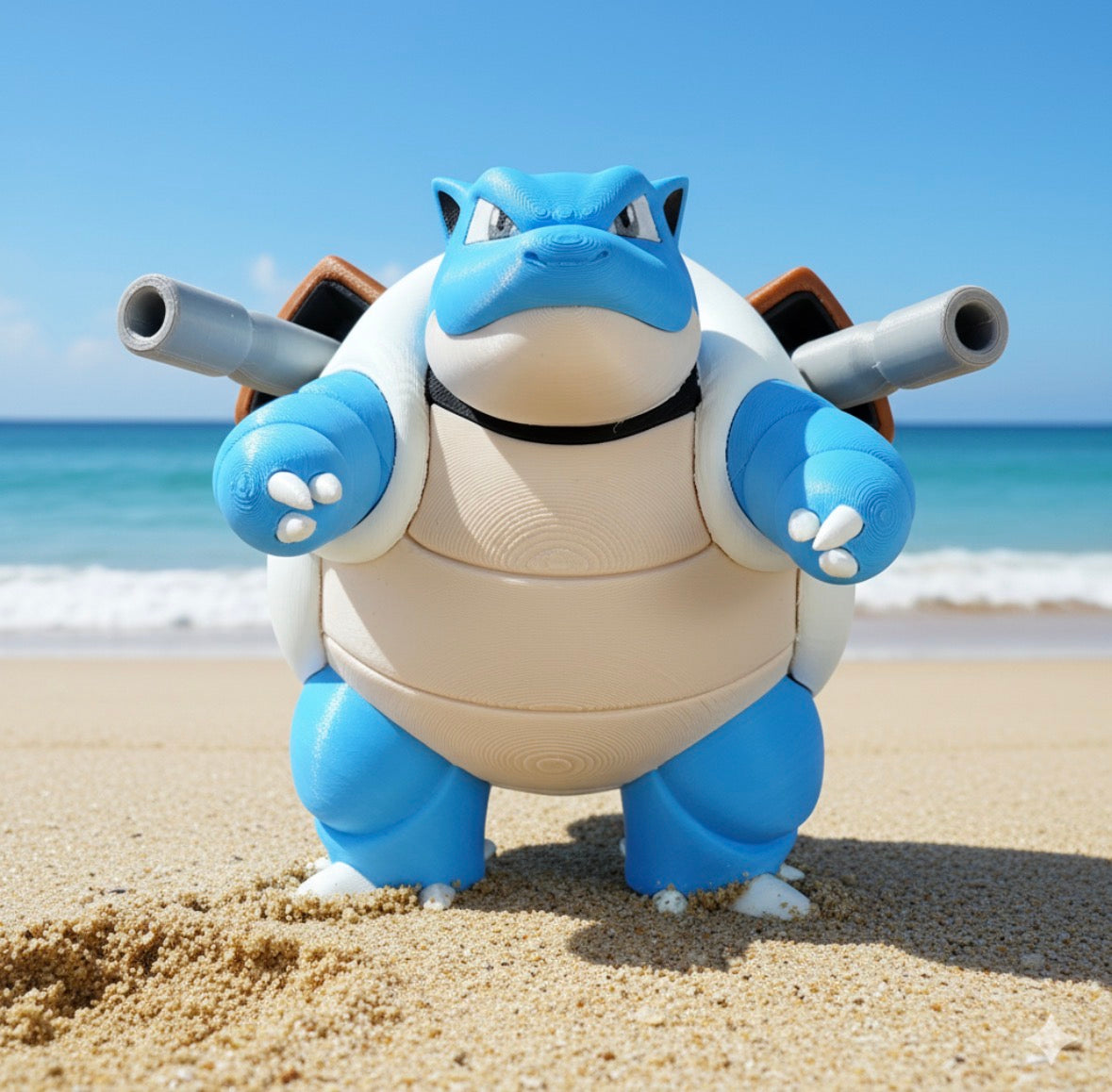 Blastoise: Guardia Costiera in Miniatura