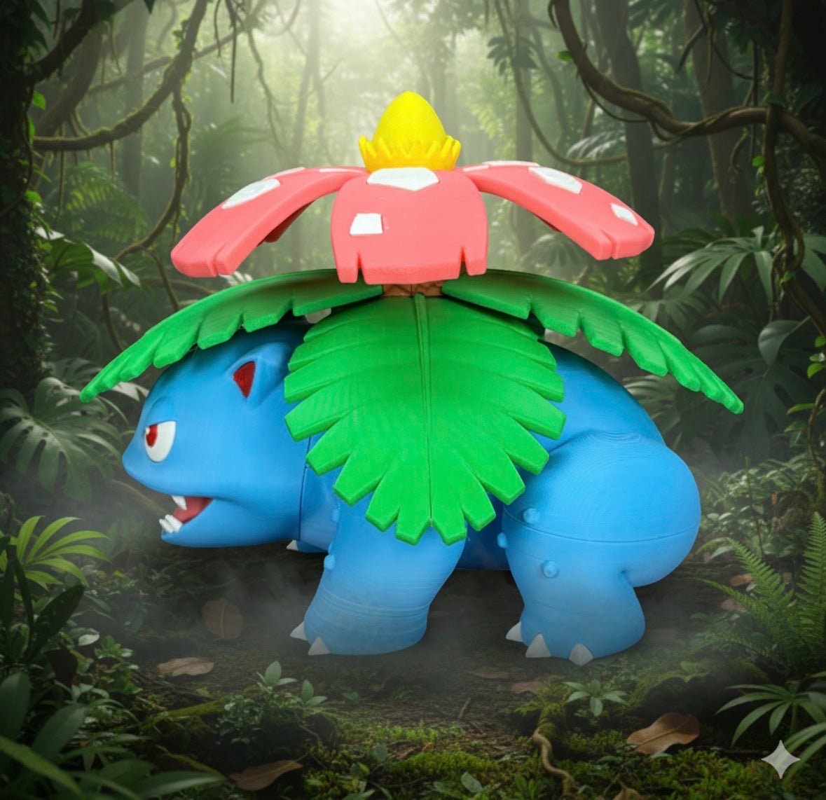 Venusaur: Una fusione di mondi
