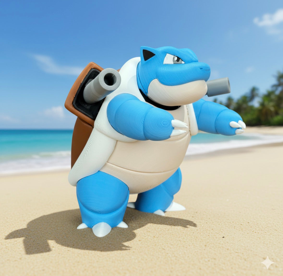 Blastoise: Guardia Costiera in Miniatura