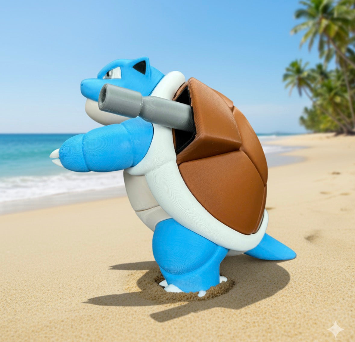 Blastoise: Guardia Costiera in Miniatura