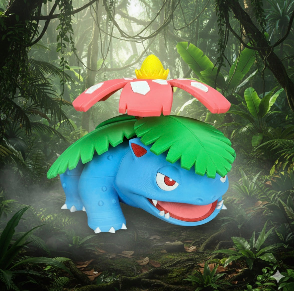 Venusaur: Una fusione di mondi