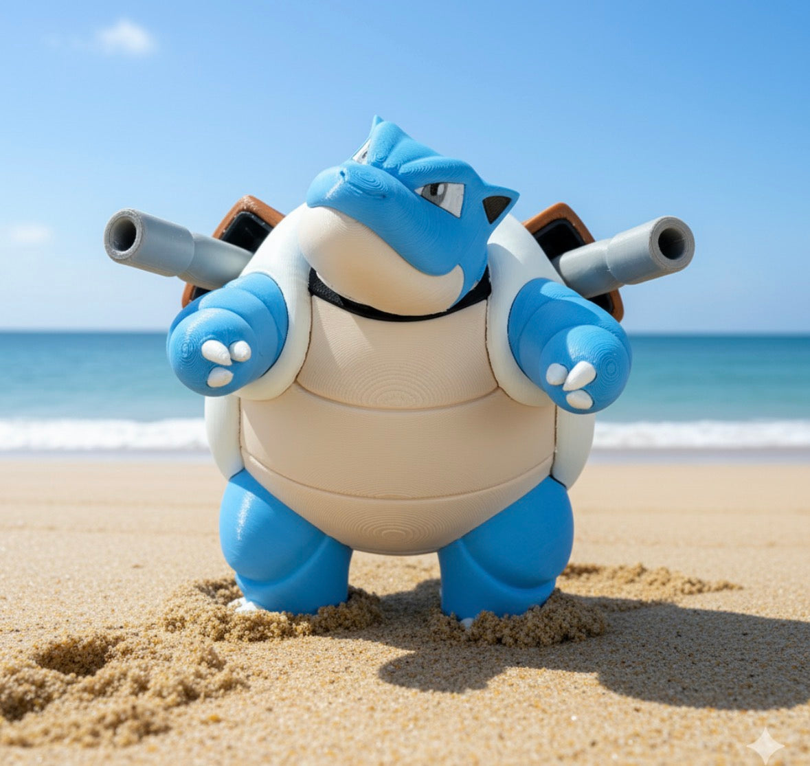 Blastoise: Guardia Costiera in Miniatura