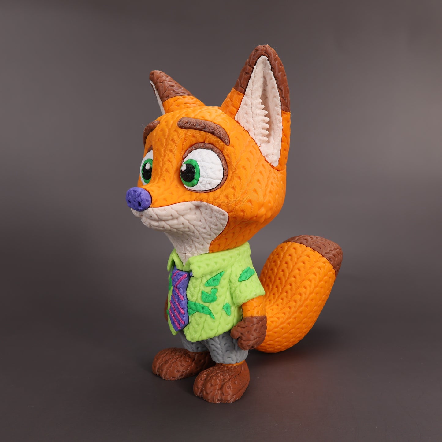 Statuetta Volpe Ispirata a Nick Wilde